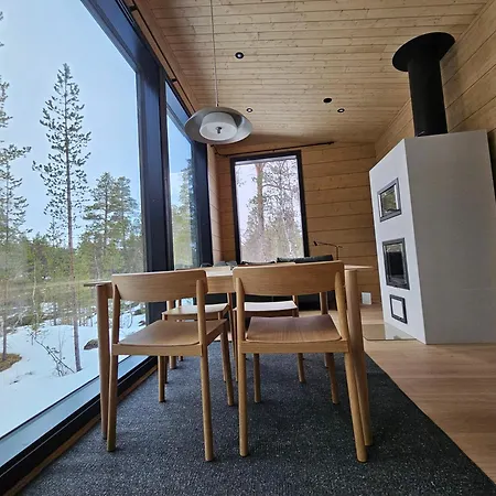 Aurora Welcome Newly Built Riverside 别墅 Sevettijärvi