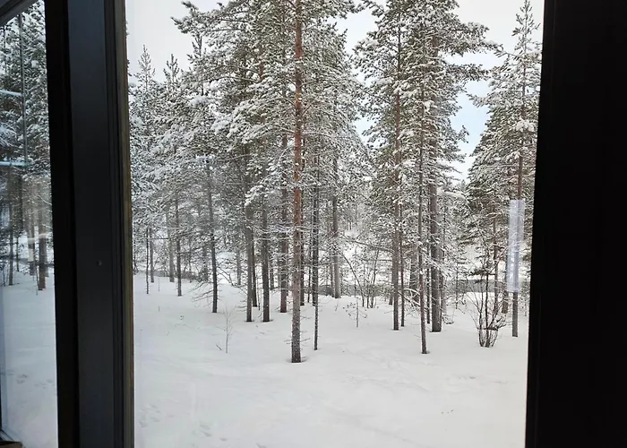 Aurora Welcome Newly Built Riverside 别墅 Sevettijärvi